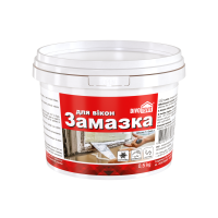 Замазка для вікон Штрих-1 - 0,5 кг TM DIVOTSVIT
