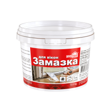 Замазка для окон Штрих-1 - 0,5 кг TM DIVOTSVIT
