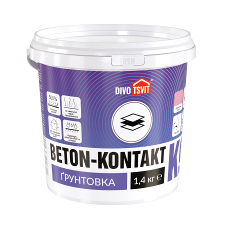 Бетон-Контакт 1,4 кг TM DIVOTSVIT