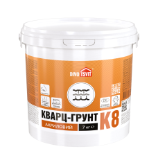 Кварц-Грунт акриловый 7 кг TM DIVOTSVIT