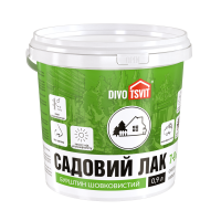 Лак Универсальный Бурштин - 0,9 л TM DIVOTSVIT