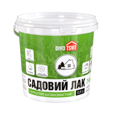 Лак Универсальный Бурштин - 0,9 л TM DIVOTSVIT