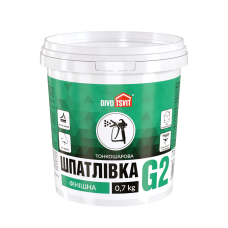 Шпаклевка Финишная Гарант-2 - 1,5 кг TM DIVOTSVIT
