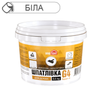 Шпаклівка для дерева Гарант-4 БІЛА - 0,5 к TM DIVOTSVIT