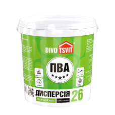 Дисперсия ПВА-Д prof 26 - 5 кг TM DIVOTSVIT