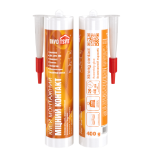 Клей для пенополиуретана Strong Contact - 0,4 кг туба TM DIVOTSVIT