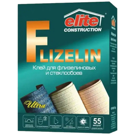 Клей для обоев FLIZELIN Флизелин - 300 г TM DIVOTSVIT